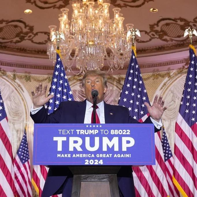 Trump, bruised by midterms, vows to bring down Biden in fresh bid for U.S. president